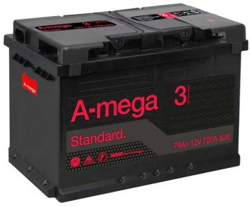 A-Mega Standart 74Ah R+720A